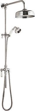 Balterley Exposed Grand Rigid Riser Shower Kit with Fixed Head and Handset