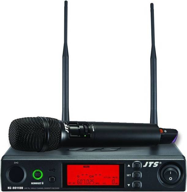 JTS RU-8011DB RU-G3th Handheld Wireless Radiomic System