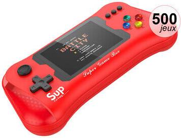 Console Émulateur 500 Jeux SupMax Rouge