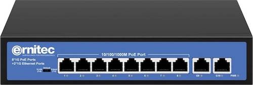 Non Géré Intelligent 8 Poe Rj45 Ports