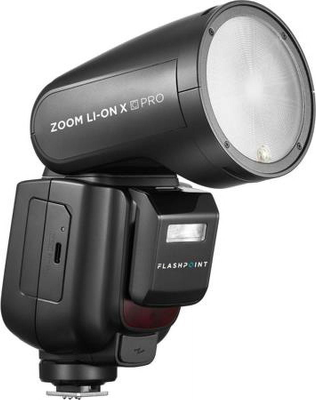 Godox v1 Flashpoint Flashpoint Zoom Li-on X PRO R2 TTL On-Camera Round Speedlight Flash for Sony Godox V1 Pro