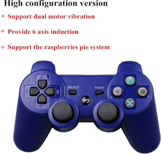 Maxpower Red Wireless Bluetooth Controller For PS3