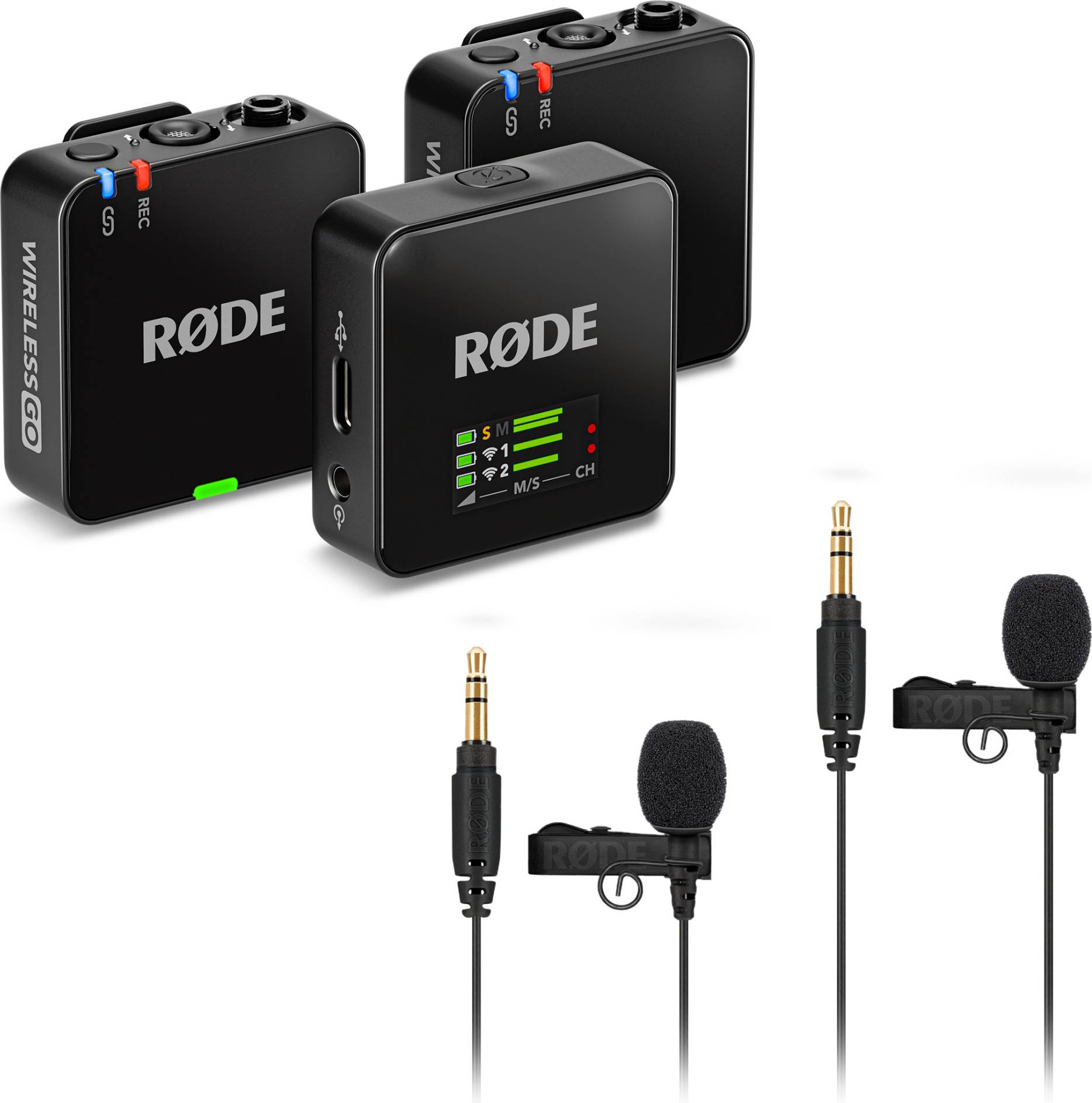 RØDE Wireless Go Gen 3 Bundle Incl 2X Lavalier Go