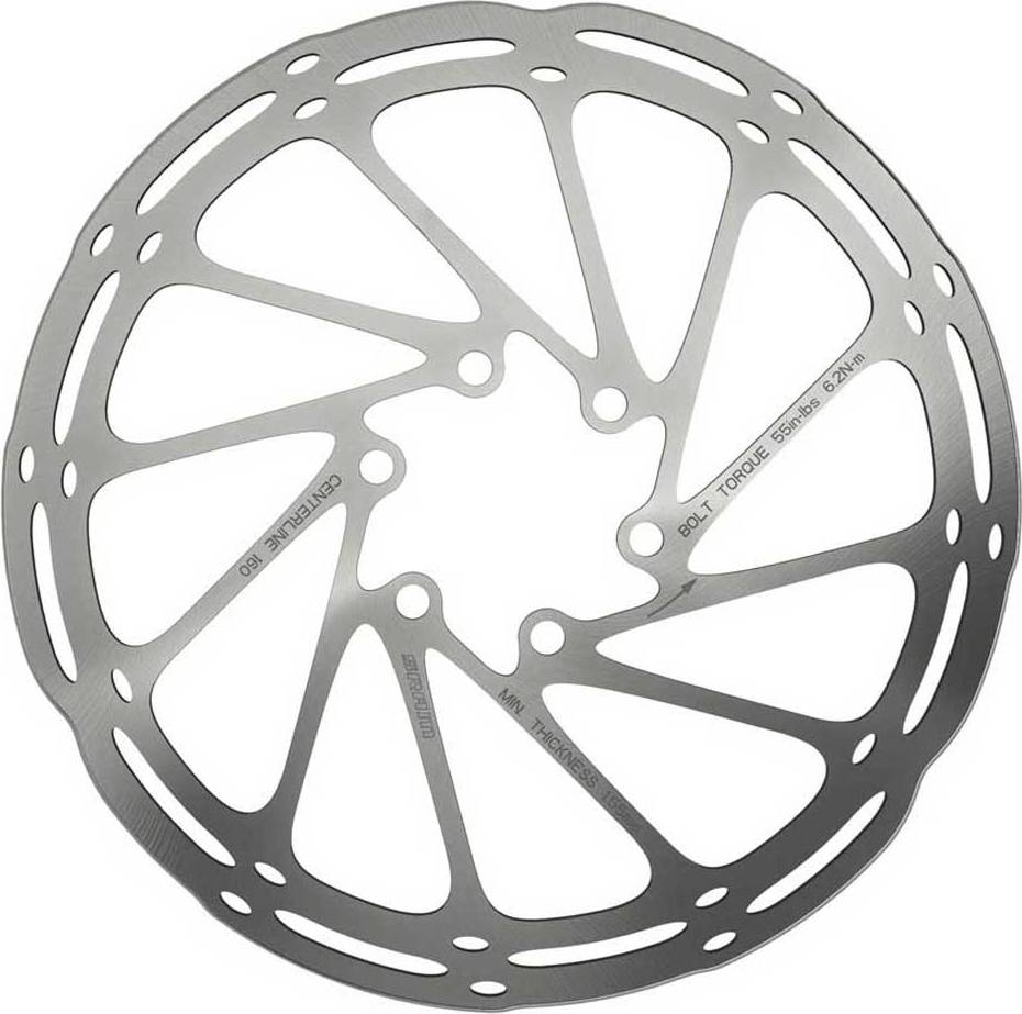 Sram CenterLine Rounded Bremseskive 160mm Center-Lock