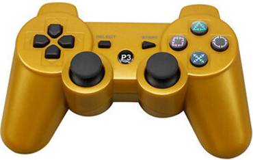 Maxpower Gold Wireless Bluetooth Controller For PS3