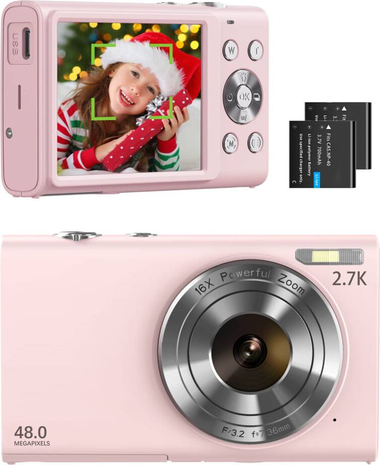 Digital Camera 1520P Autofocus FHD 48MP Photo Camera