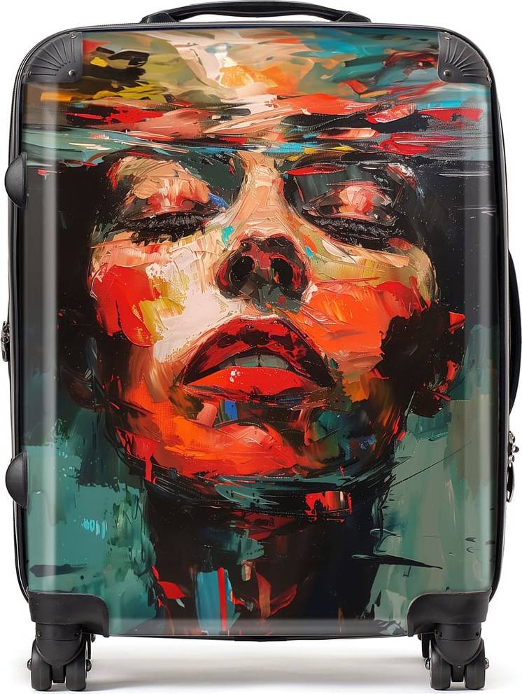 Warren Reed Designer Large Tranquil Immersion Suitcase