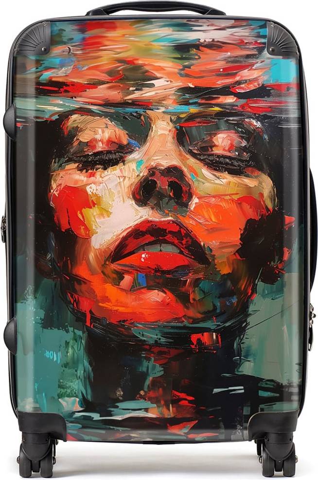 Warren Reed Medium Tranquil Immersion Suitcase Multi