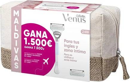 Gillette venus razor Gillette Venus Intima Maldives Razor Bag 2 Refills