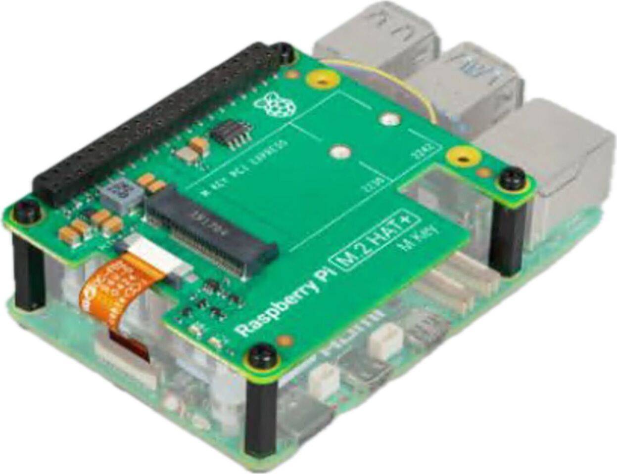 Raspberry Pi Rasp M.2 Hat Para 5