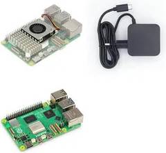 Raspberry Pi 5 4GB RAM Active Cooler Kit