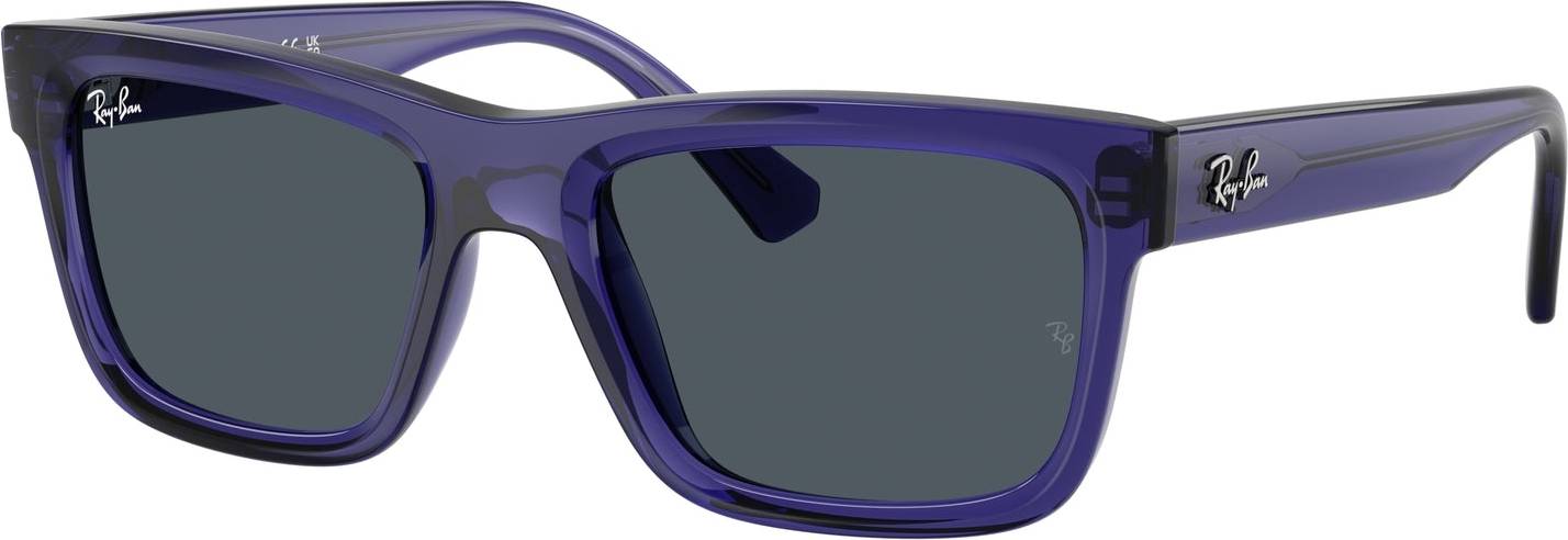 Ray-Ban Sunglasses Unisex Rb9196s Bio-based - Transparent Violet Frame Grey