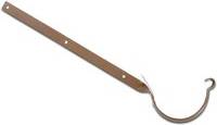 Steel Gutter Side Rafter Bracket 135mm Copper Effect