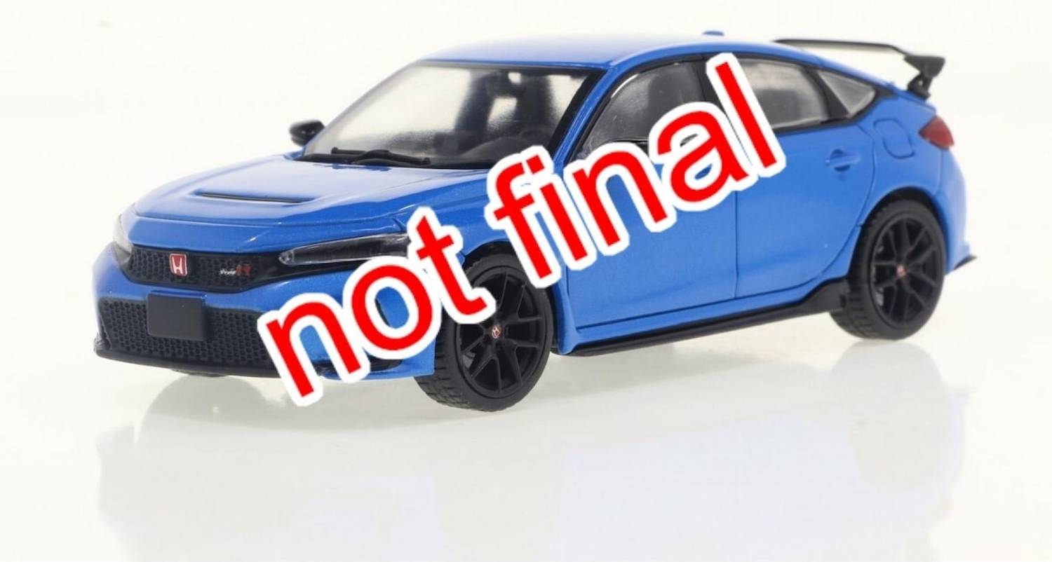 Honda Civic Type-R 2022 Blue Racing Model