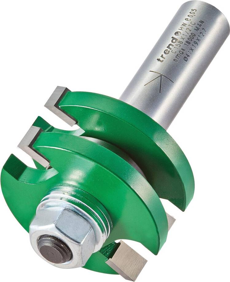 Trend Trend CraftPro Tongue and Groove Router Cutter Bit C158X1/2TC