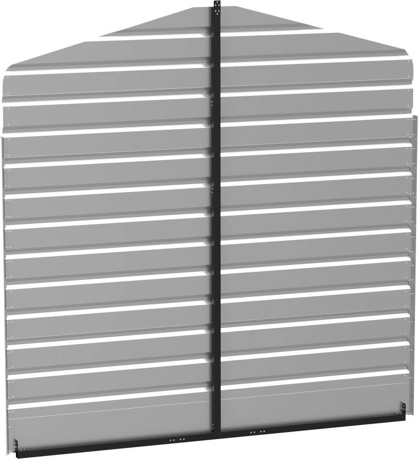 10 x 9 ft Charcoal Rear Enclosure Kit