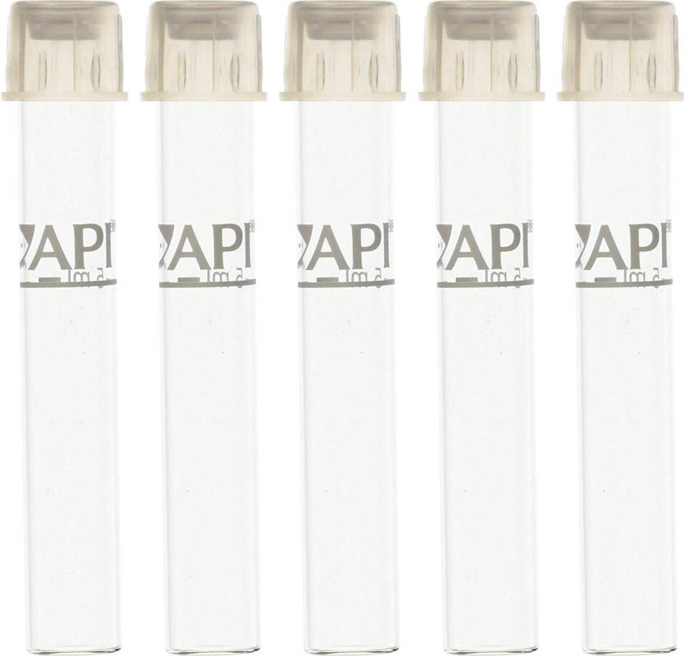 API 5ml Test Tubes Spare for Test Kit with Caps Replacement Aquarium Fish Tank