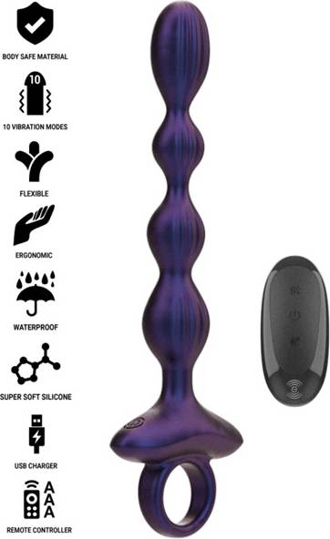 Jackie Vibrating Anal Plug Remote Control