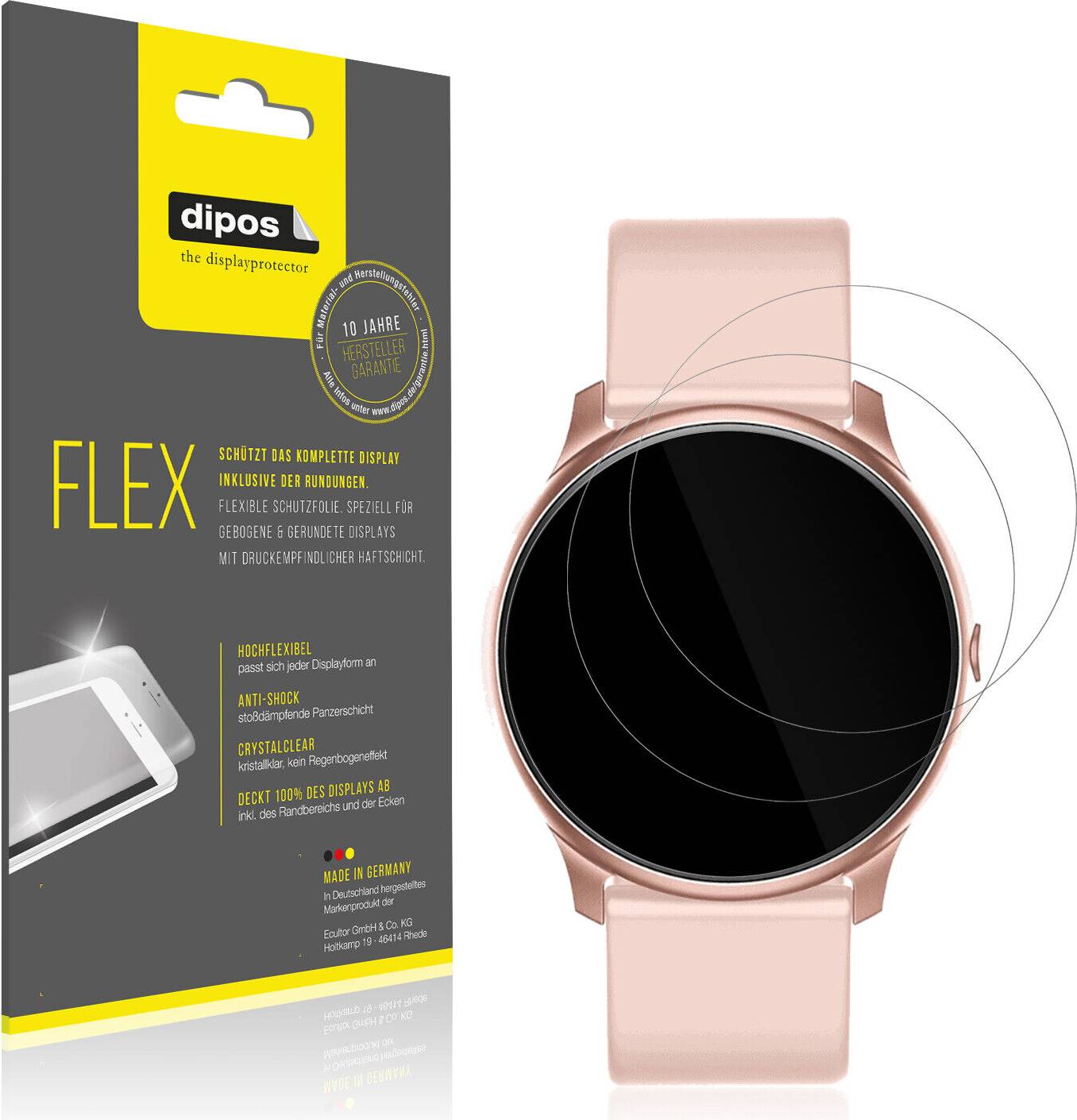 Dipos Screen Protector For MaxCom Fit FW32 Neon