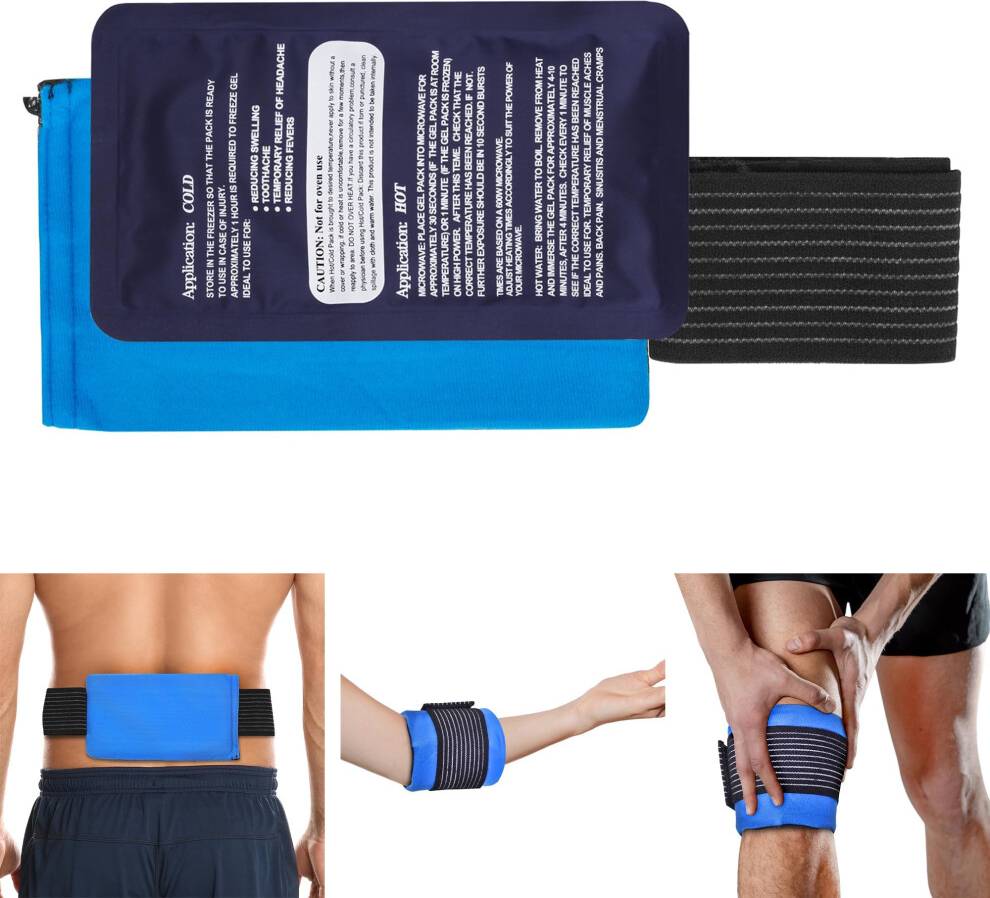 Gel ice packs Reusable Gel Ice Pack for Injuries