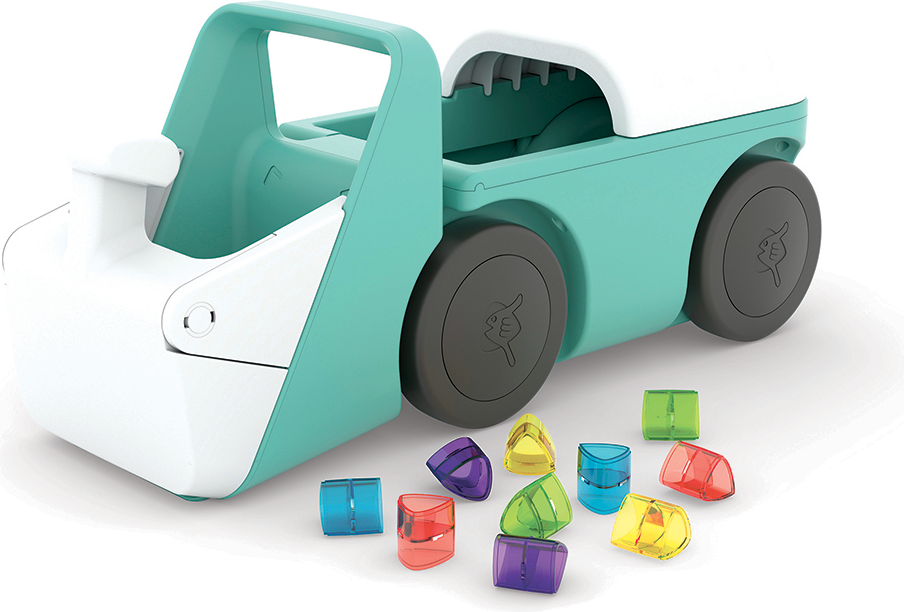 Blockie Mint Green Ride On