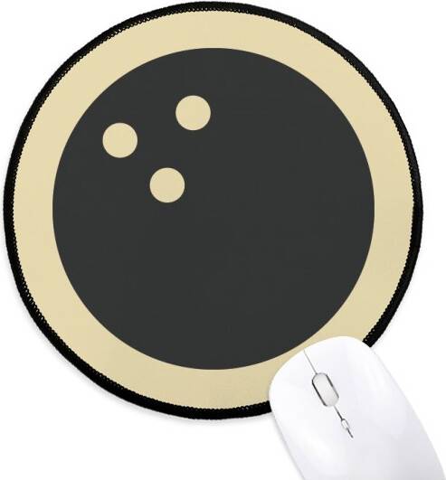 DIYthinker Bowling Sport Simple Geometry Pattern Mouse Pad