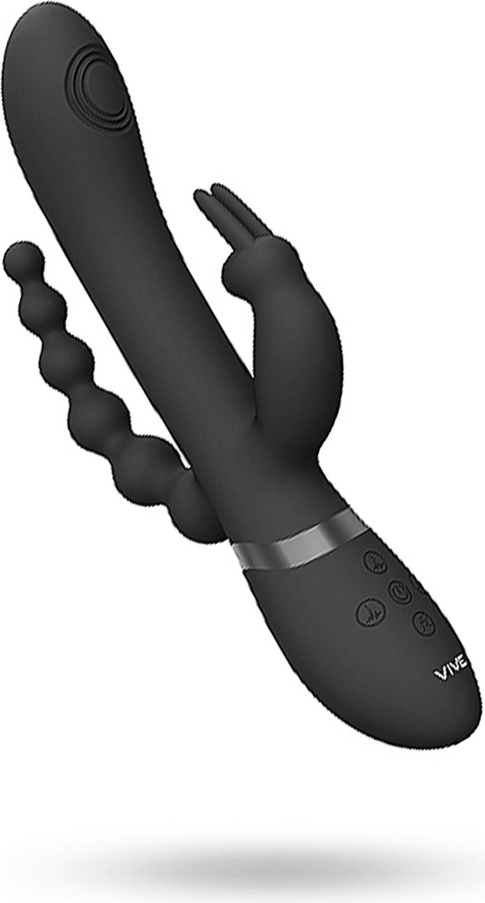 Pulse Wave Vibrating Double Penetration Rabbit