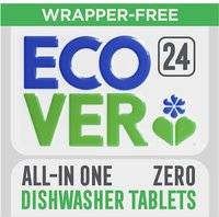 ZERO Wrapper Free All In One Dishwasher Tablets 24