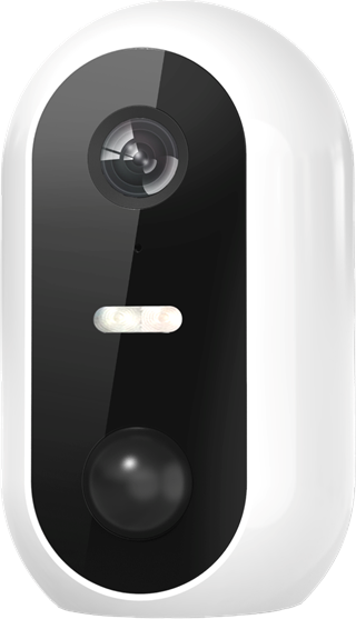 FESH Smart Home Camera Outdoor Including SD Card White