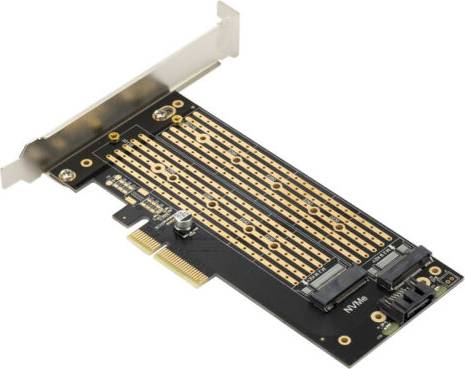 PCI PCI-E To NVMe M.2 Interface M B Key Hard Drive Adapter Card