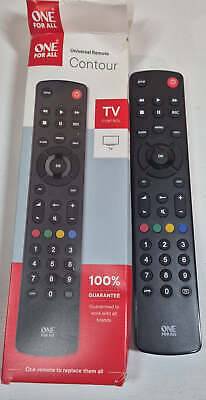 One for all Contour TV Universal Remote Control