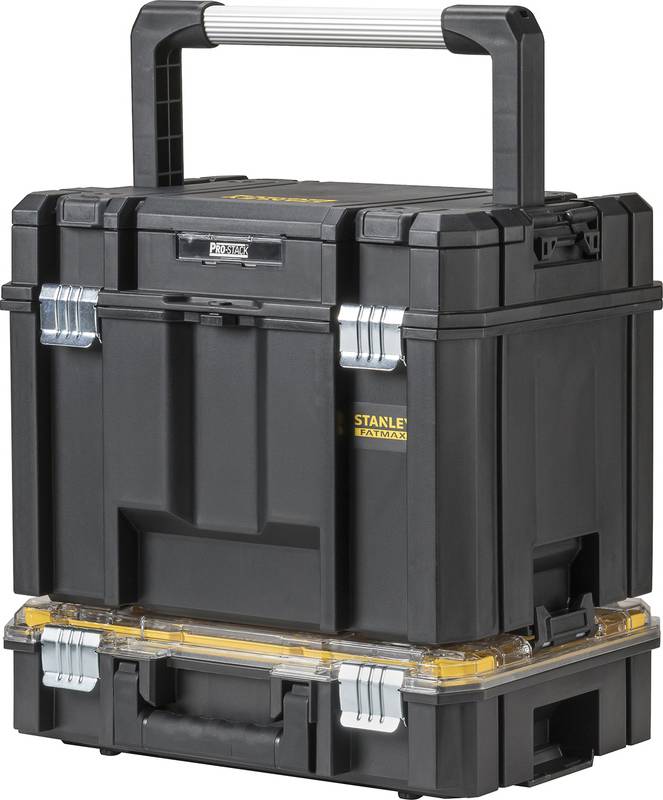Stanley fatmax pro stack Stanley Tools FatMax Pro-Stack Bundle Deep Box & Organiser Aluminium