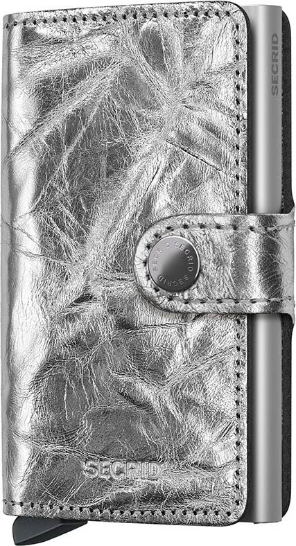 Secrid Miniwallet Crunch - Silver