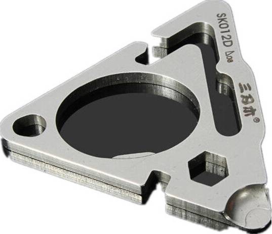 Keshen SK012D Mini Metal Multi-function Portable Key Key Chain Multi-tool