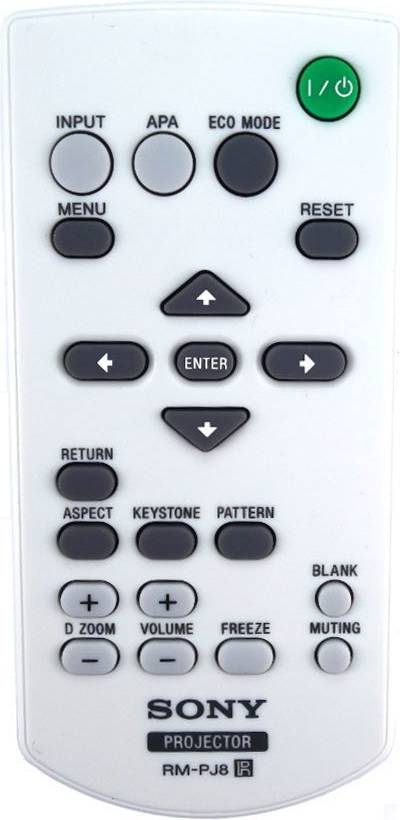 Sony RMPJ8 Projector Remote Control