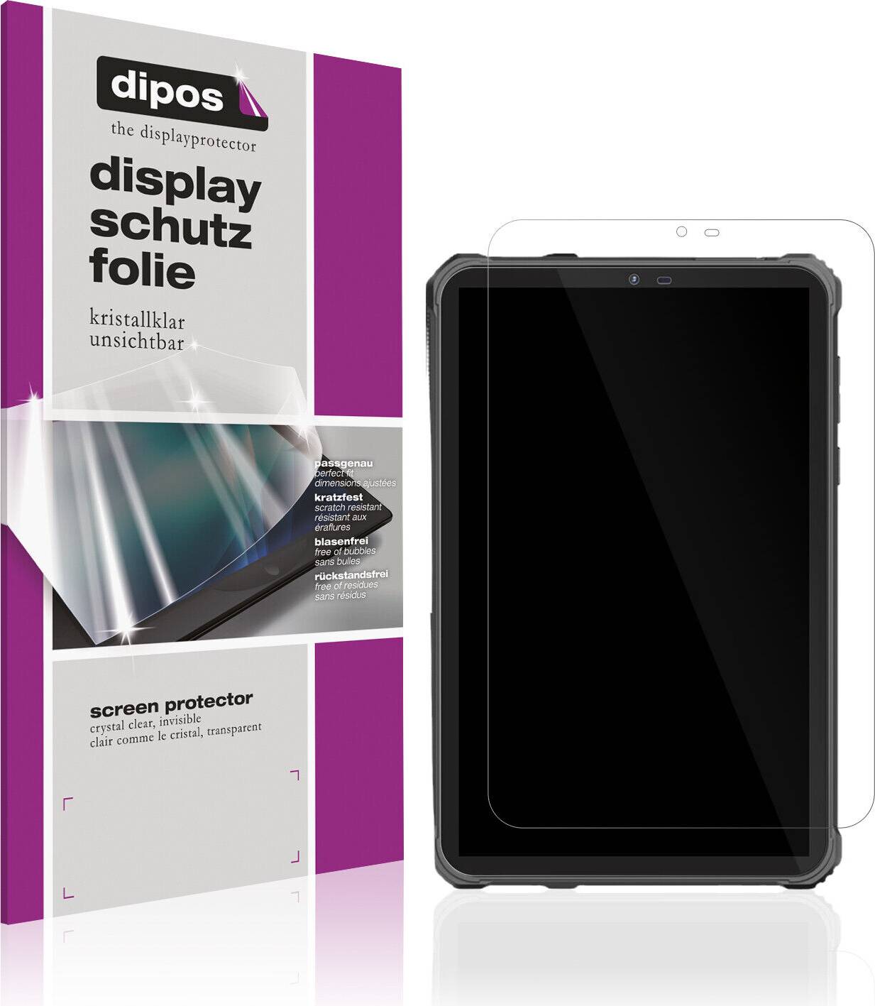Dipos 2x Screen Protector for Oukitel RT3 Pro