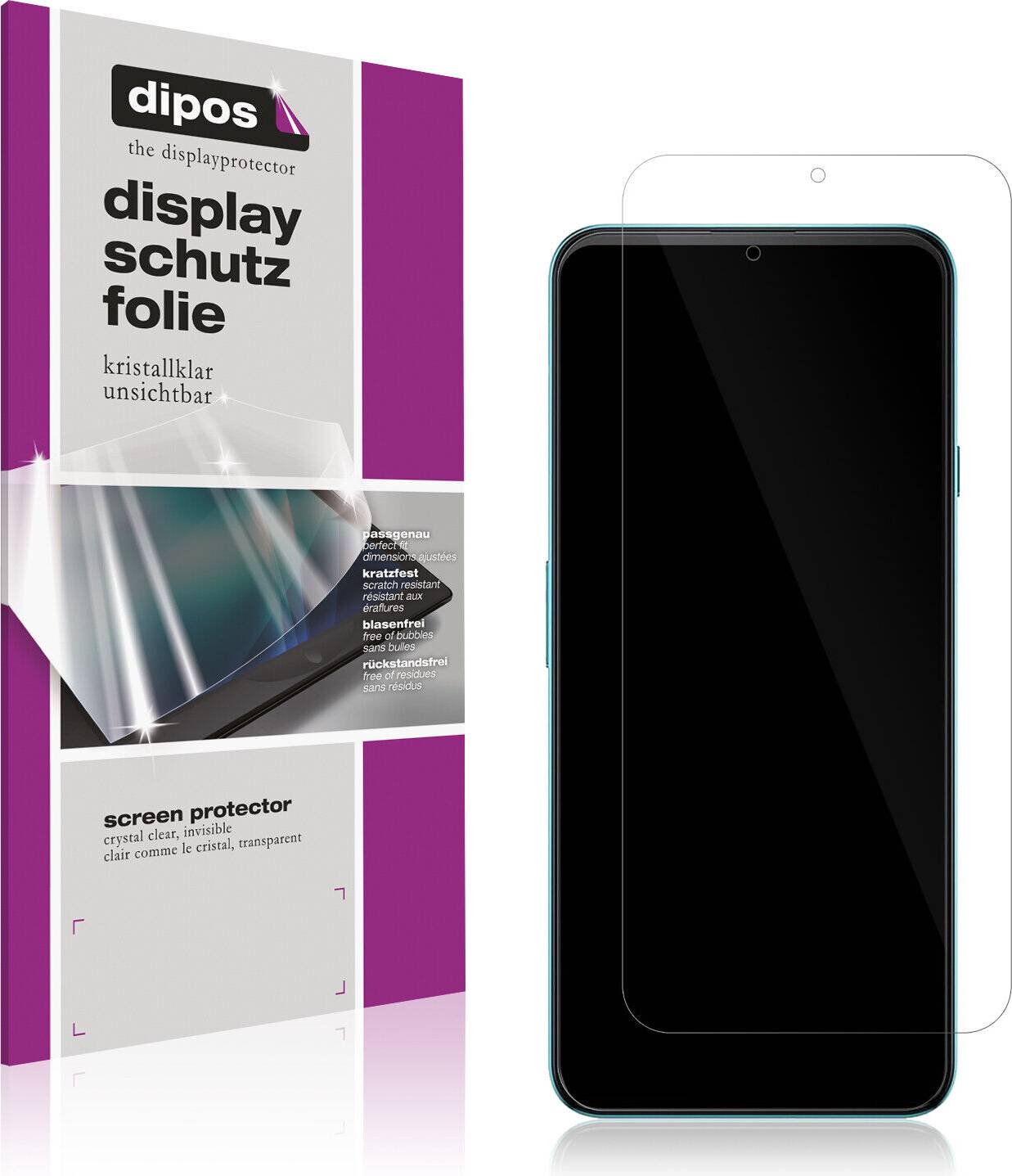 Dipos 4x Screen Protector for Cubot Note 40 Protection Crystal Clear