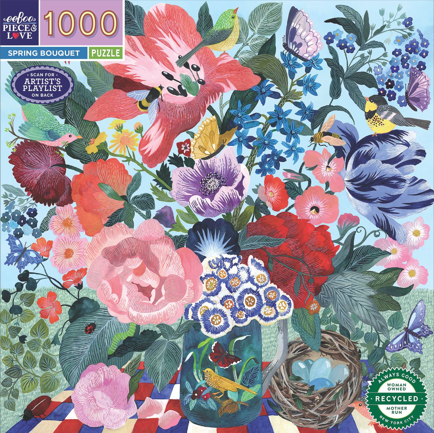 Eeboo Spring Bouquet