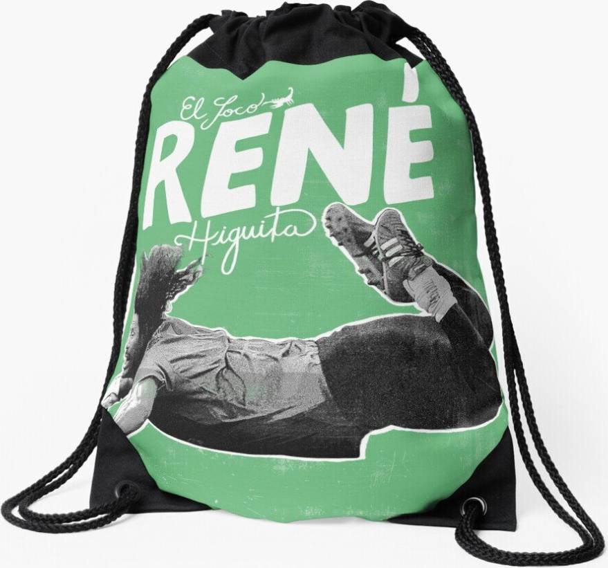 Famgem Drawstring Bag Rene Higuita Sport Gym Shoe Backpack