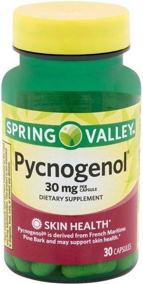 Spring Valley Pycnogenol Capsules mg 30 Count 30 pcs
