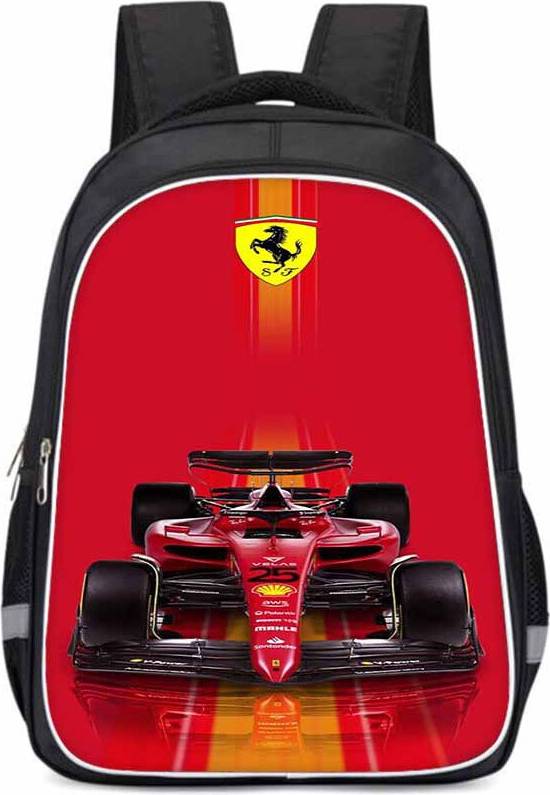 RYWOLT Oxford Fabric Racing Car Backpack - Elementary
