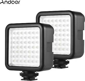 W49 Mini Interlock Camera LED Panel Light