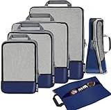 BabyOno Eono Compression Packing Cubes Set Navy