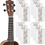 Tiger Ukulele Note Sticker 12 Pack