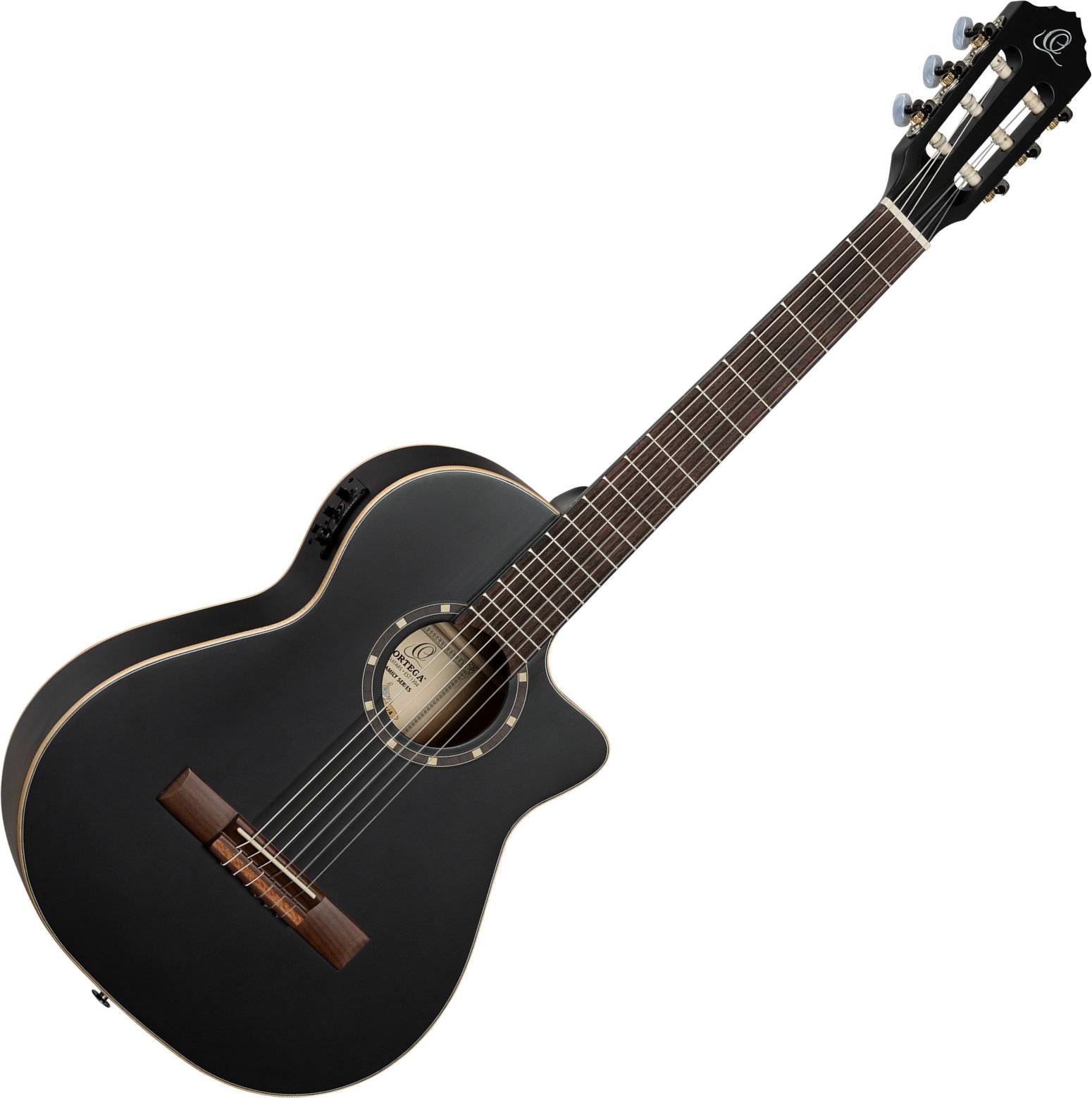 Guitar 3 4 Ortega RCE125SBK-3/4
