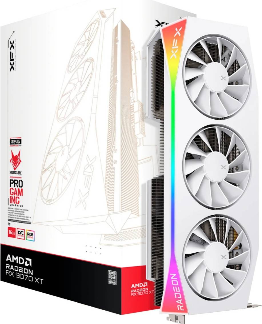 Rx 9070 XFX Mercury Radeon Rx 9070 Xt Oc Gaming Edition Amd