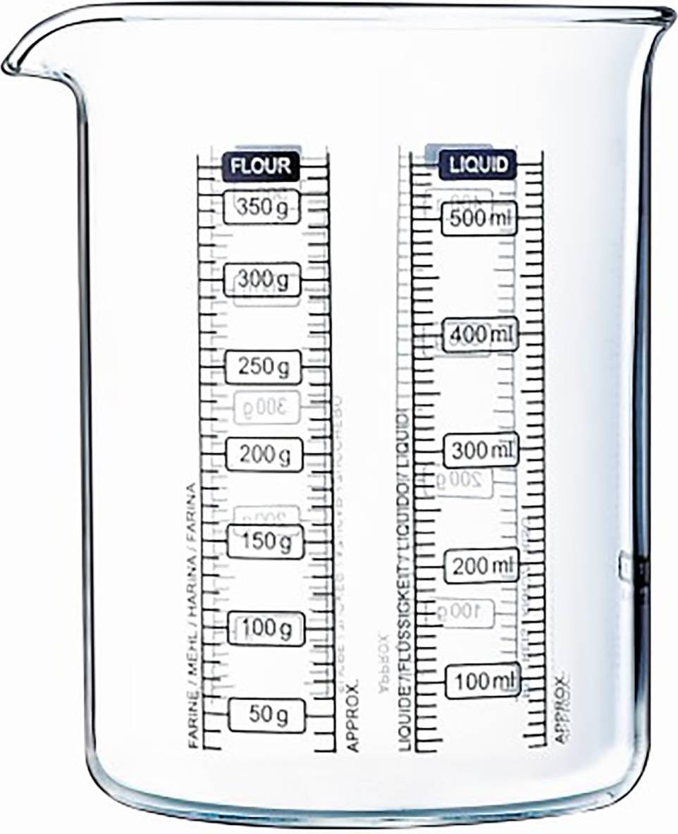 Pyrex Kitchen Lab Measuring Cup 0.5L 13cm
