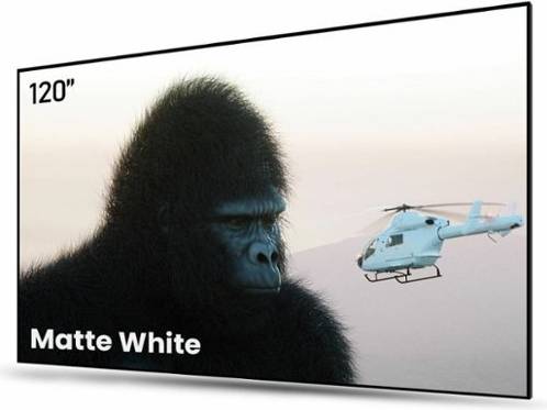 120 in projector screen Awol Vision 120 Inch Fixed Frame Projector Screen