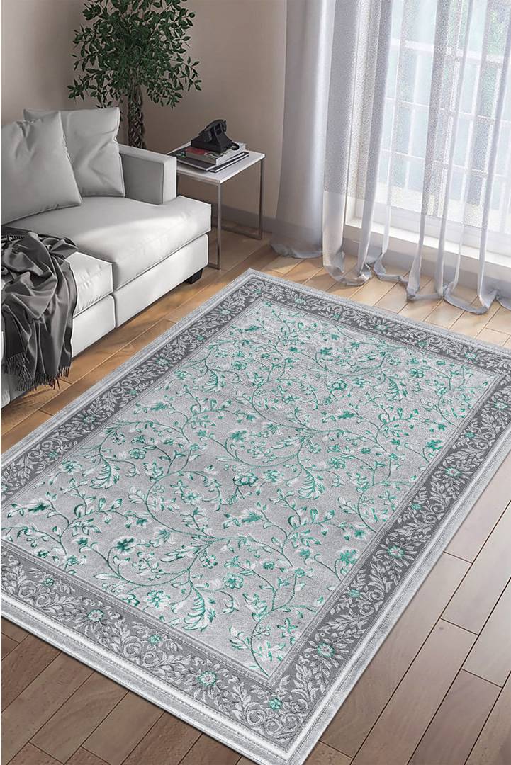 Lark Manor Abstract Floral Area Rug Rectangle 120 x 170 cm