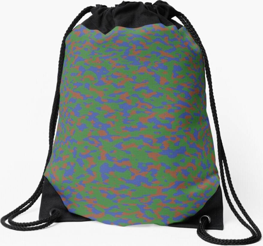 Famgem Drawstring Bag Camouflage Pattern - Sapiosexual